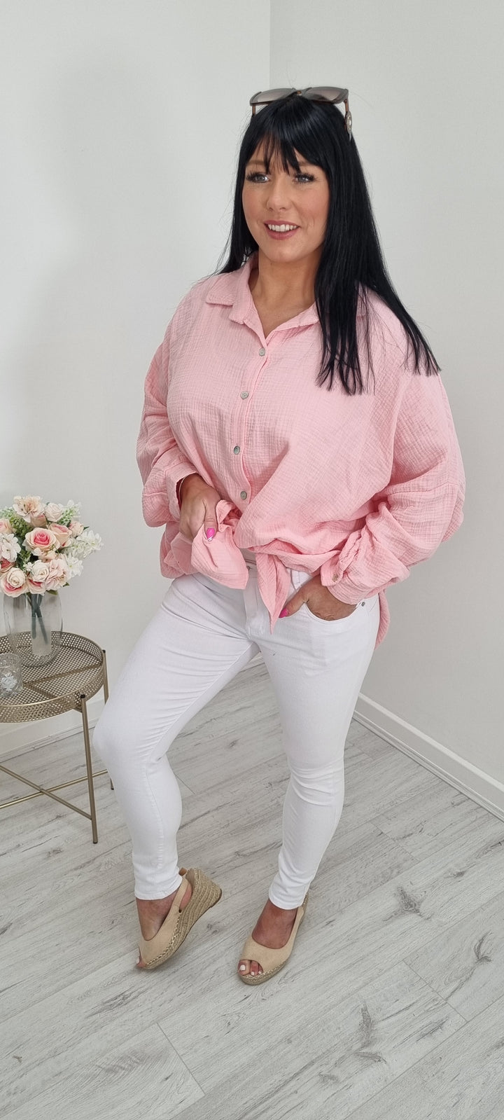 G Smack Straight Leg Jeans - White (choose your Size)