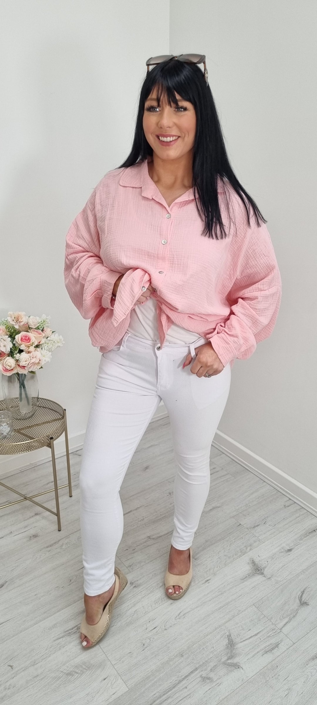 G Smack Straight Leg Jeans - White (choose your Size)